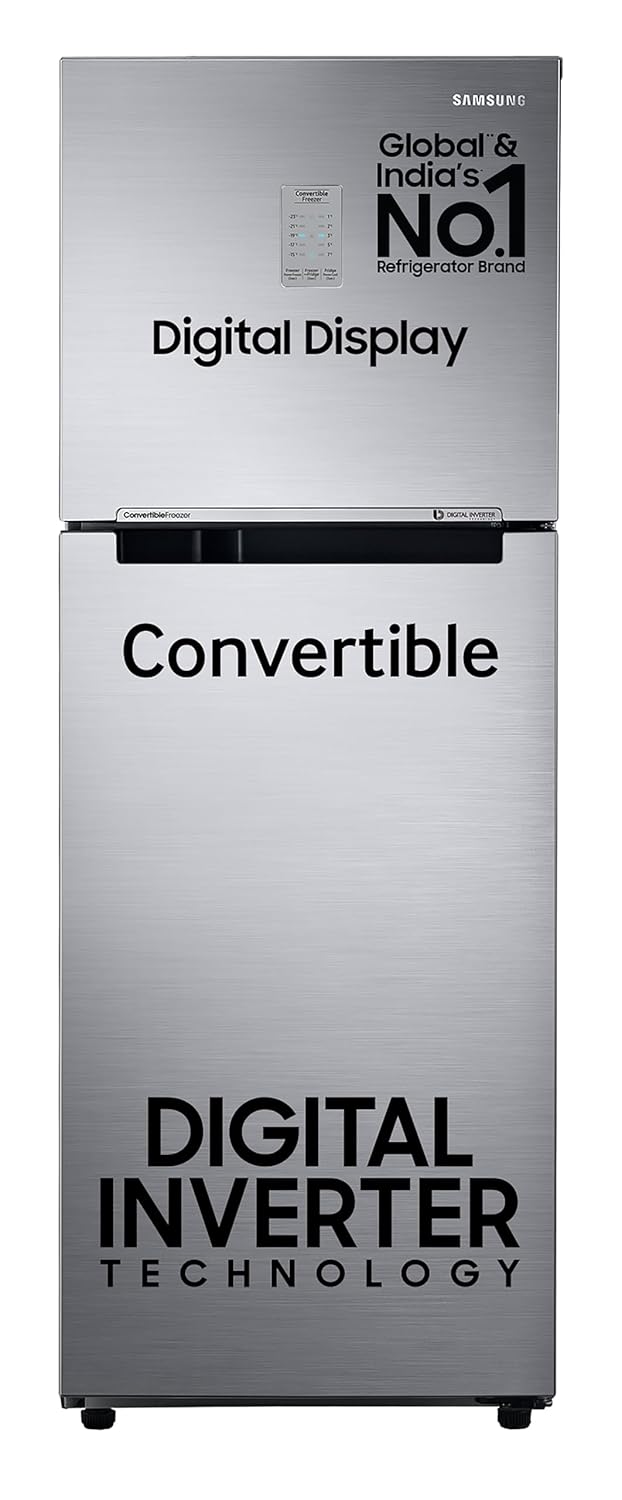Samsung 236 L 3 Star Convertible Digital Inverter Frost Free Double Door Refrigerator